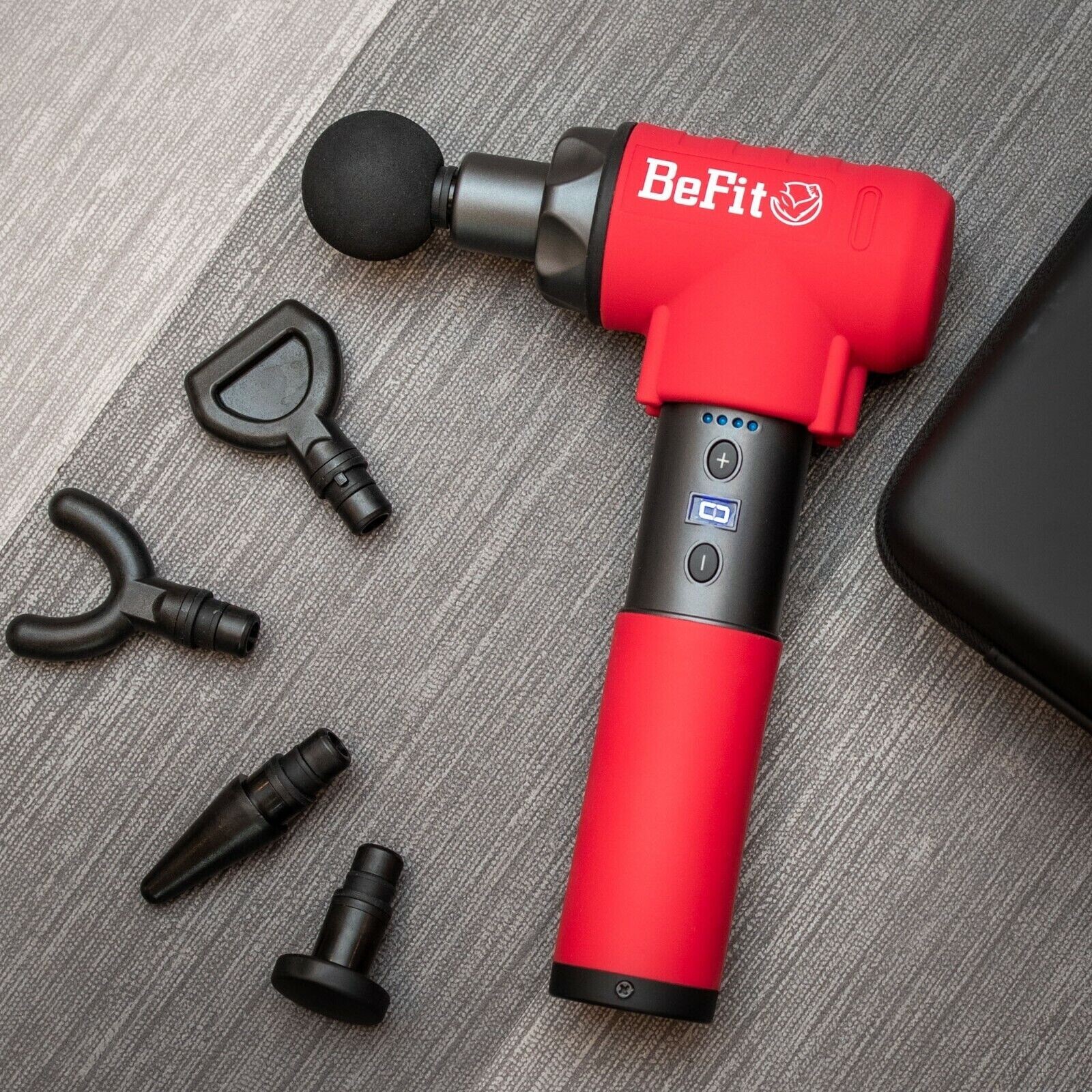 BEFIT MASSAGE GUN – Percussive Therapy Deep Tissue Relaxation Muscle Massager