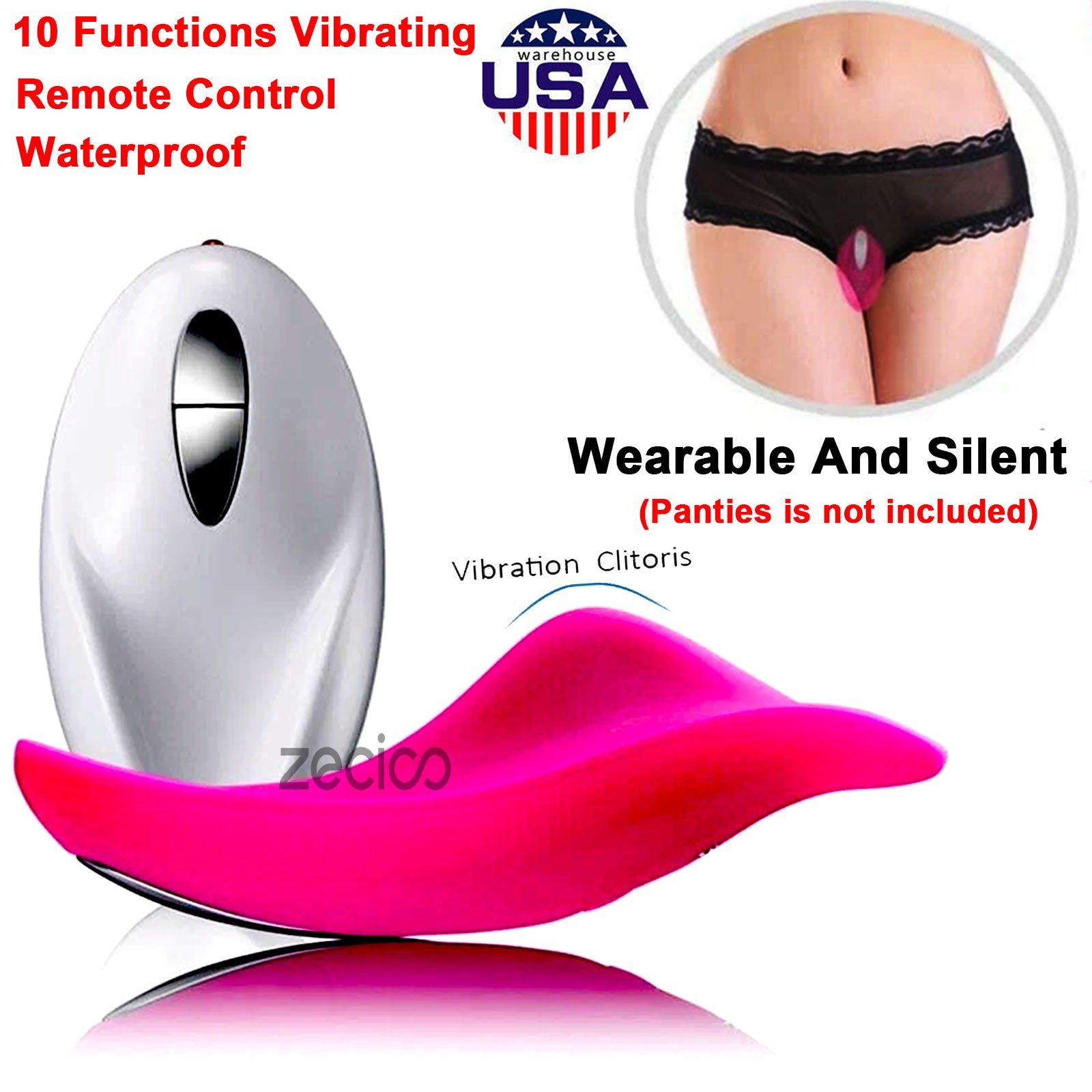 Wireless Remote control Wearable Massager Female Wireless Massage for Women
