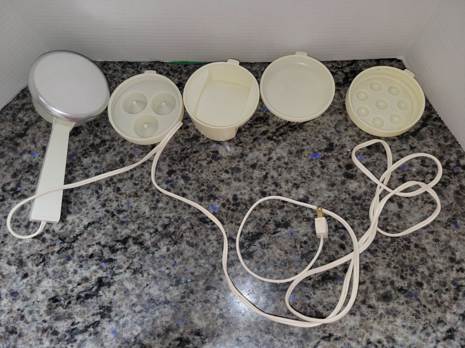 Pollenex Deep Heat Massager w/ 4 Attachments Hospital