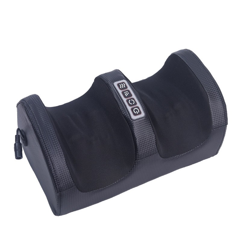 Black Heated Foot Massager Machine Stress Relax Home Gift for Parents