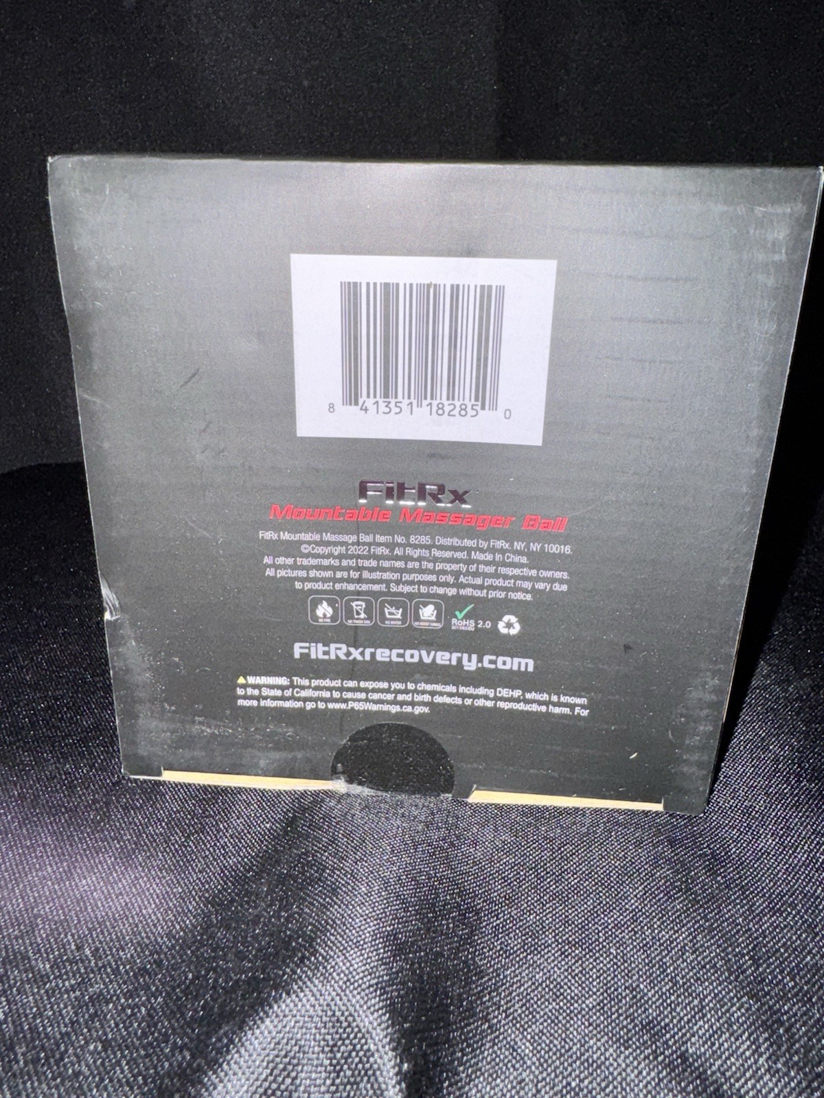 Free Shipping FitRx Mountable Massage Ball Deep Tissue Muscle Recovery