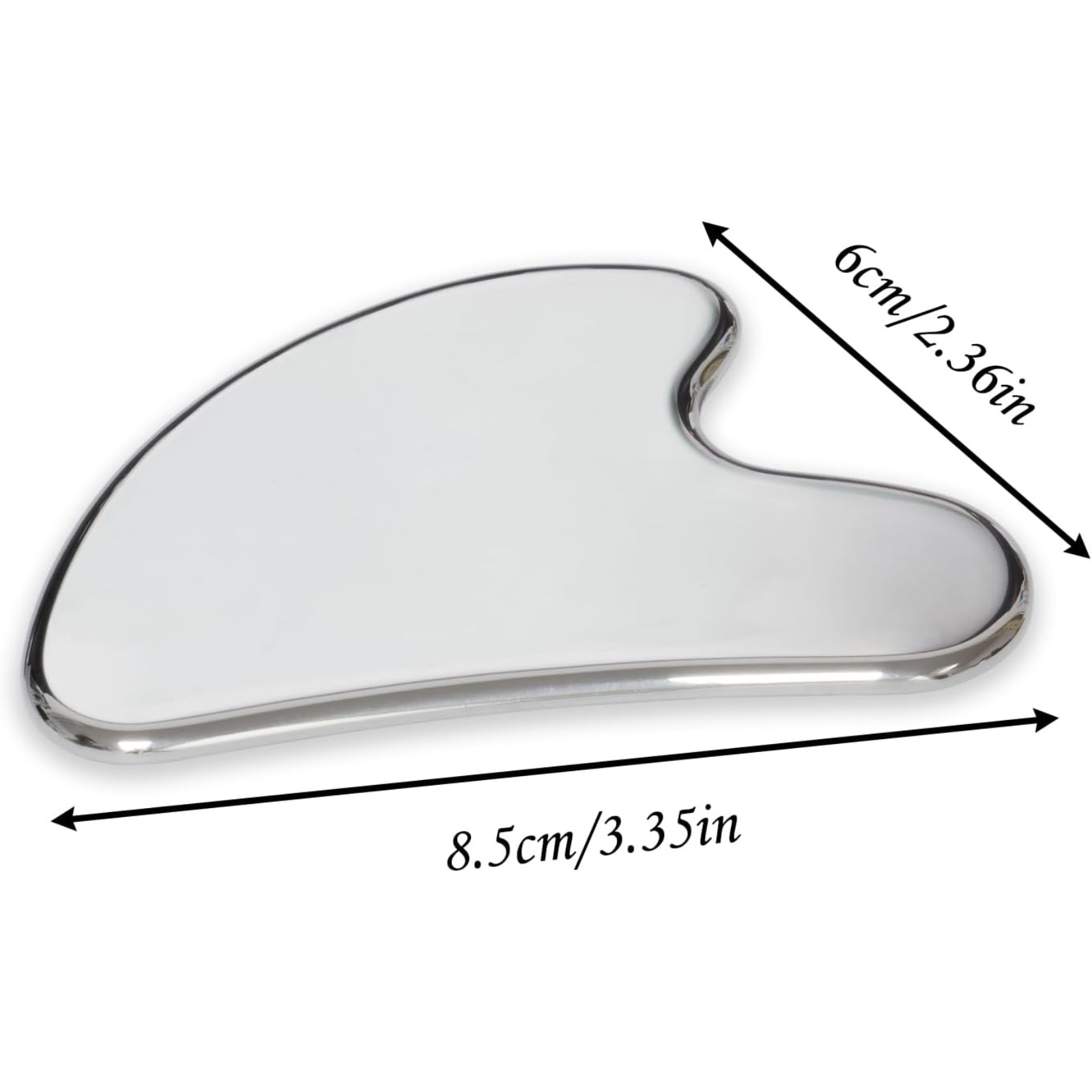 Stainless Steel Gua Sha Facial Tools Guasha for Face Metal Gua Sha Tighten Skin
