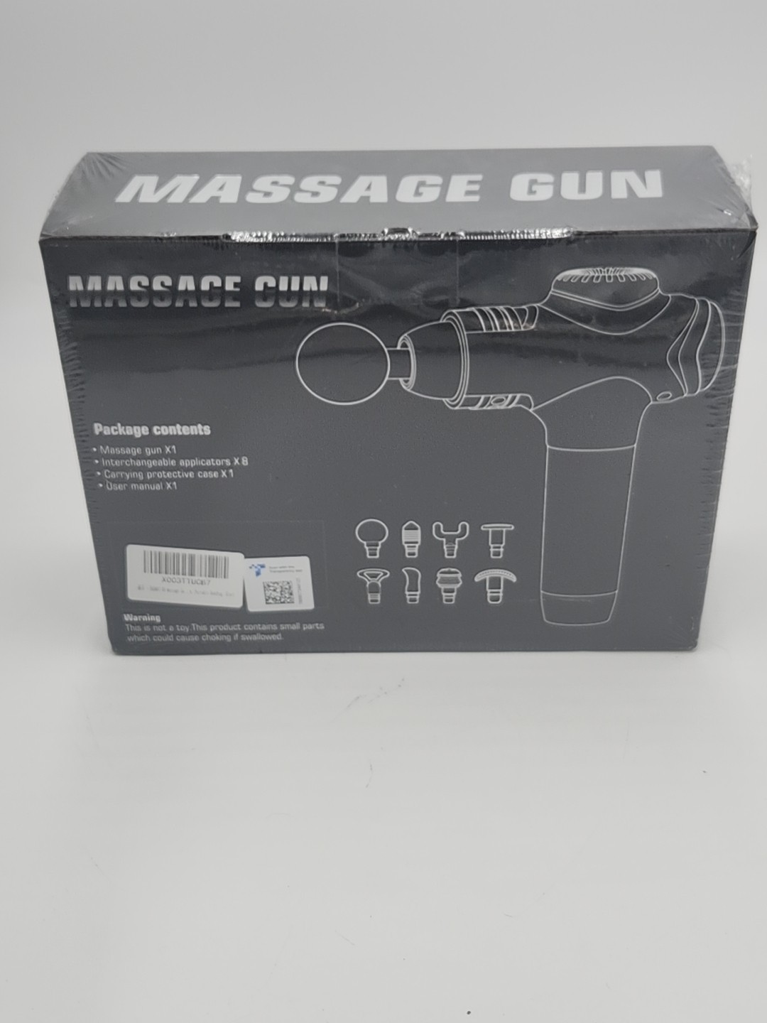 Massage Gun X6 2500 mAh Rechargeable 12mm Amplitude 3200 Max RPM – Black
