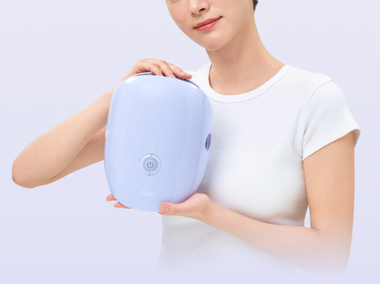 Pulio Hand Massager V2 Cordless Air Compression Electric Massage NEW Bag