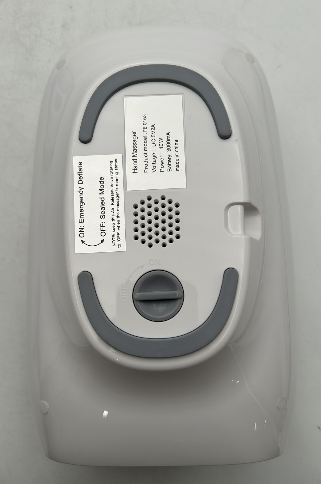 Musugy Heated Hand Massager Compression Cordless – White