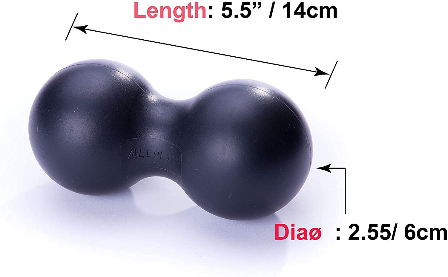 Peanut Massage Ball Roller, Double Lacrosse Ball, Acupoint Myofascial Release…