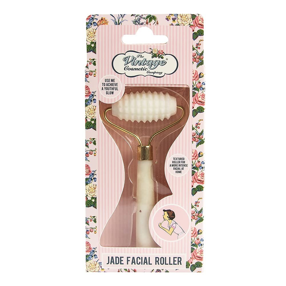 Jade Facial Roller Textured Face Massage Beauty Tool Skin Care Roller