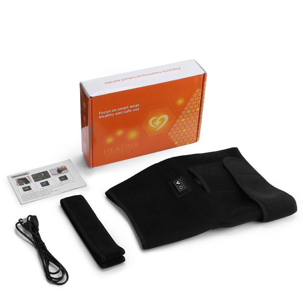 660nm Red Light Therapy Hip Heating Wrap Vibration Massage for Sciatica Relief