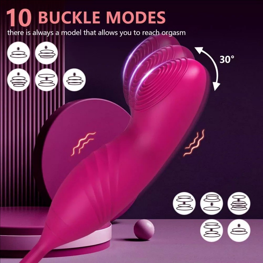 10 speed Rose Female Anniversary Female Birthday Gift Massage Tongue Licking USA