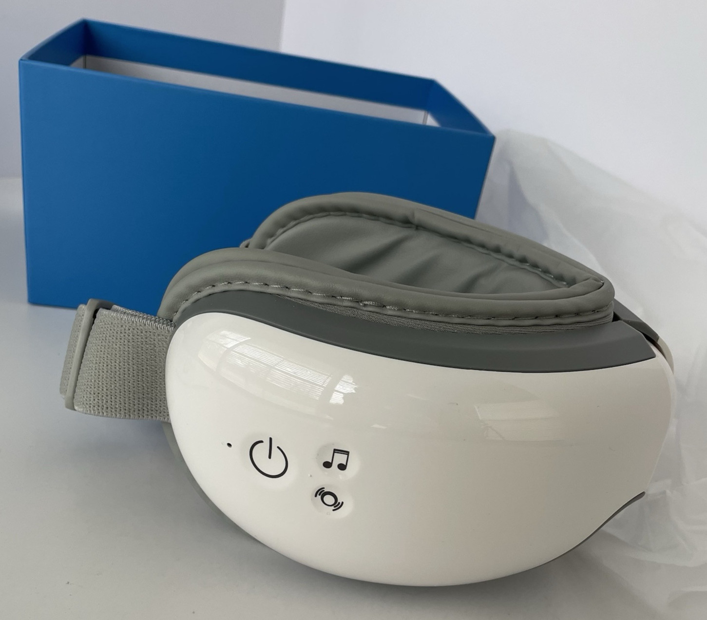 RENPHO Eye Massager Wireless Bluetooth Sleep Heat Music RF-EM001 NEW Open Box