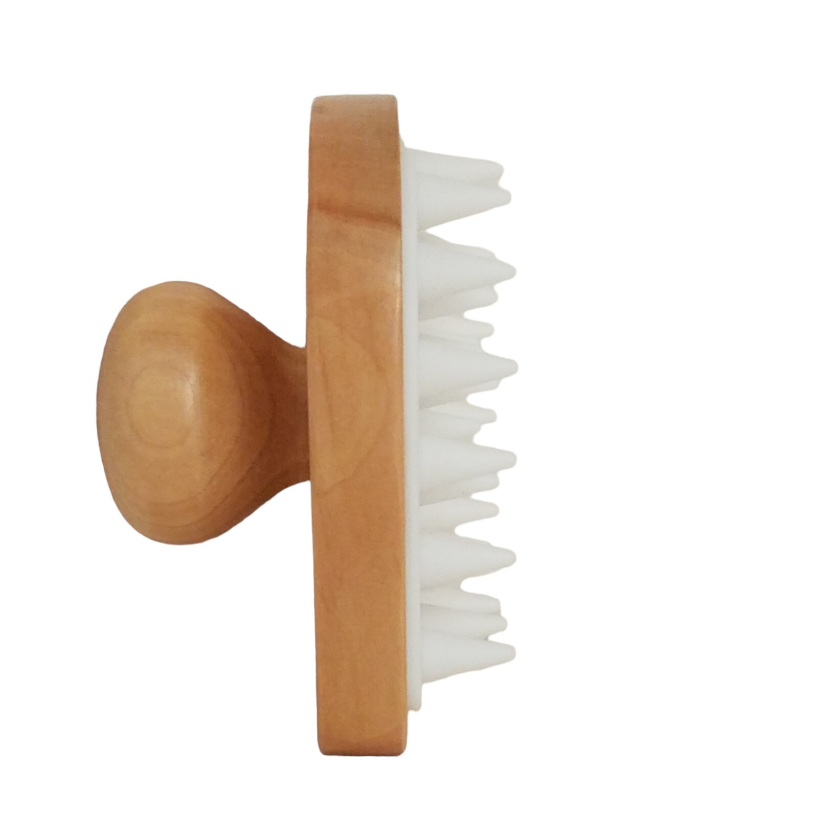 EcoTools Stimulating Scalp Massager for Head Hair Handheld Bamboo Wooden Handle