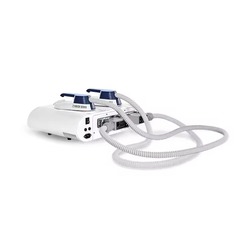 6500W 2 Handles Body Sculpting Muscle Building Fat Reduction Salon Machine