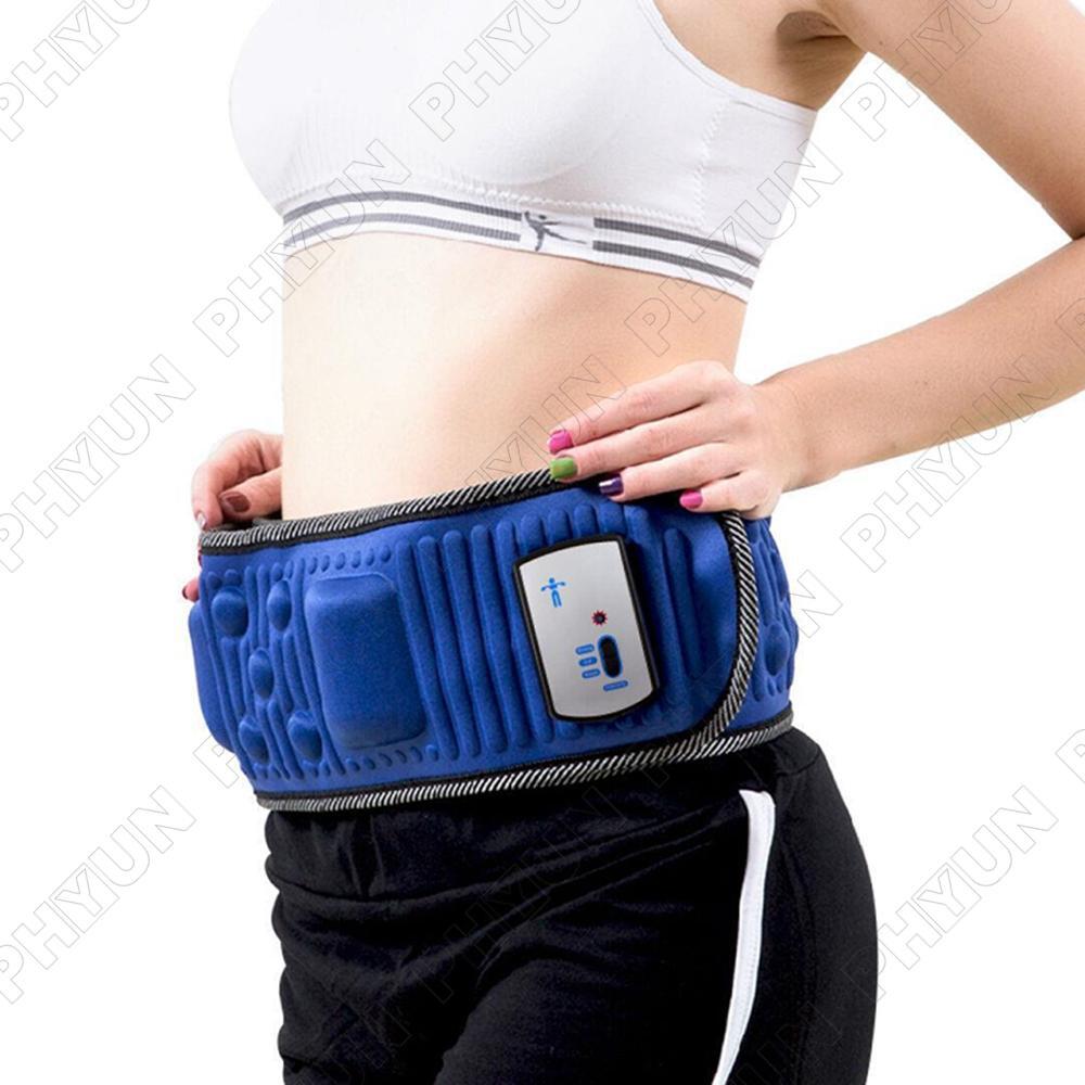Electric Vibration Heat Slimming Belt Body Shaper Waist Fat Burning 120CM * 13CM