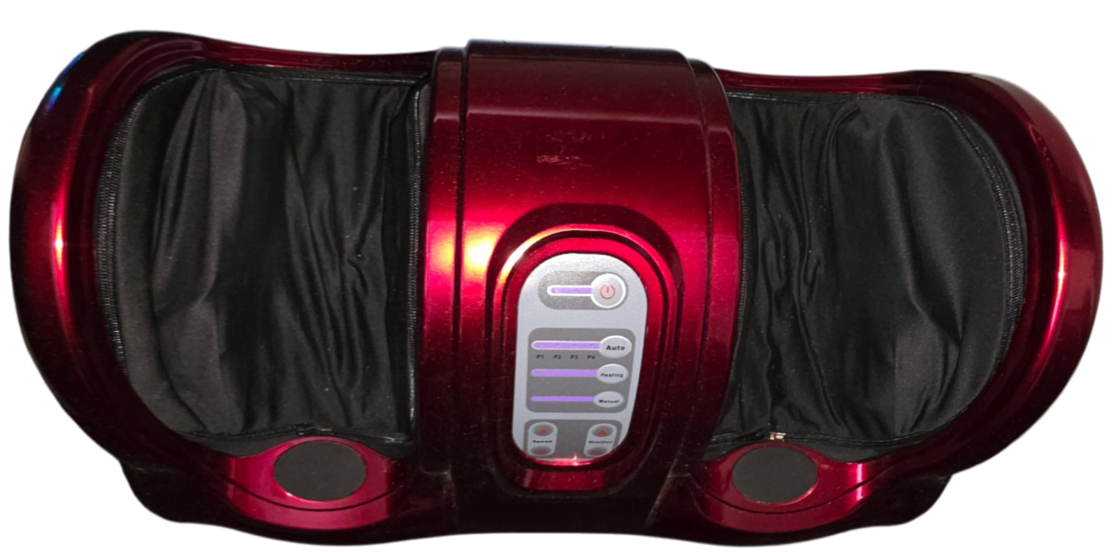 Slabway Electric Foot Massager Multi Speed Kneading Machine Red