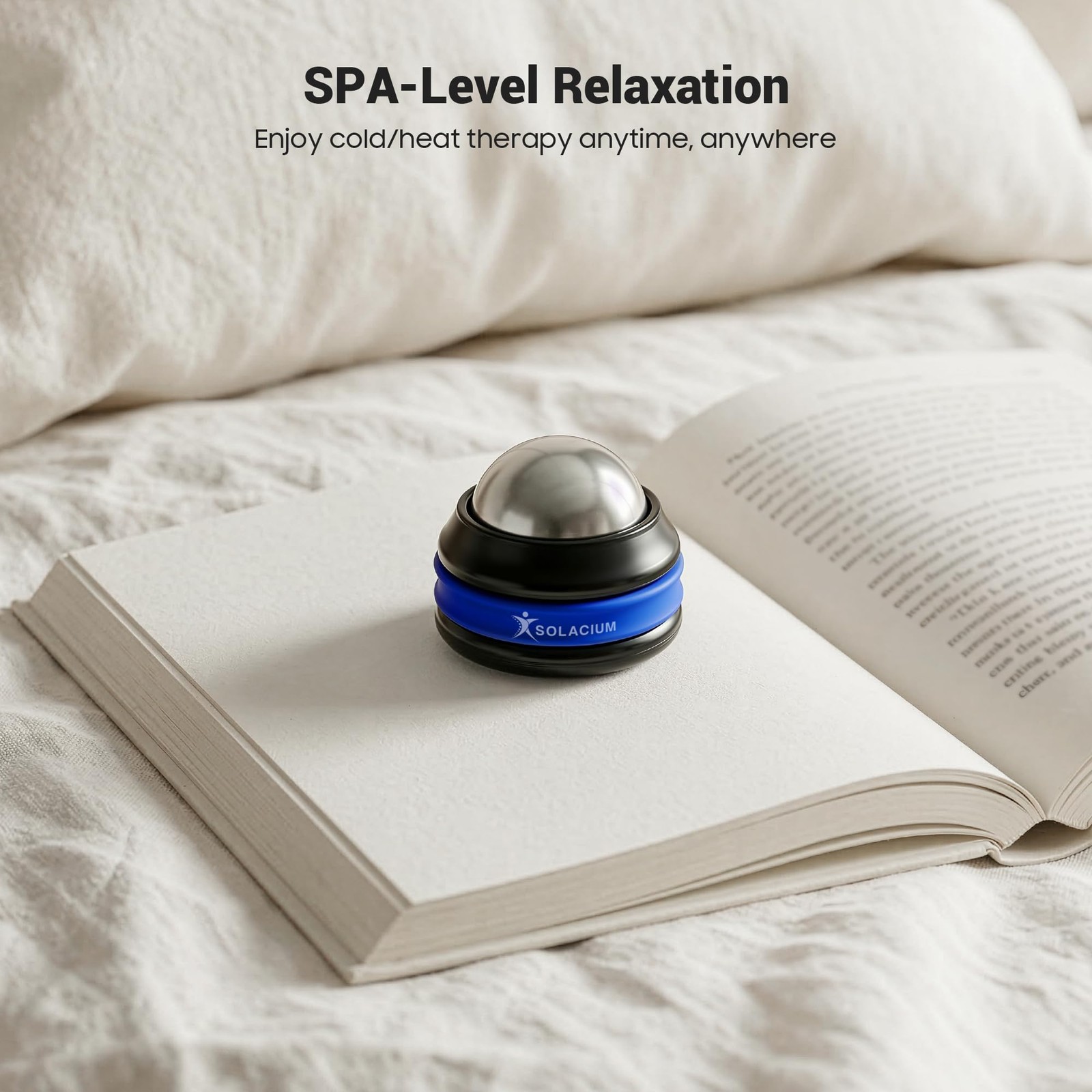 CryoSphere Mini – Stainless Steel Cold Massage Roller Ball – Handheld Massage…