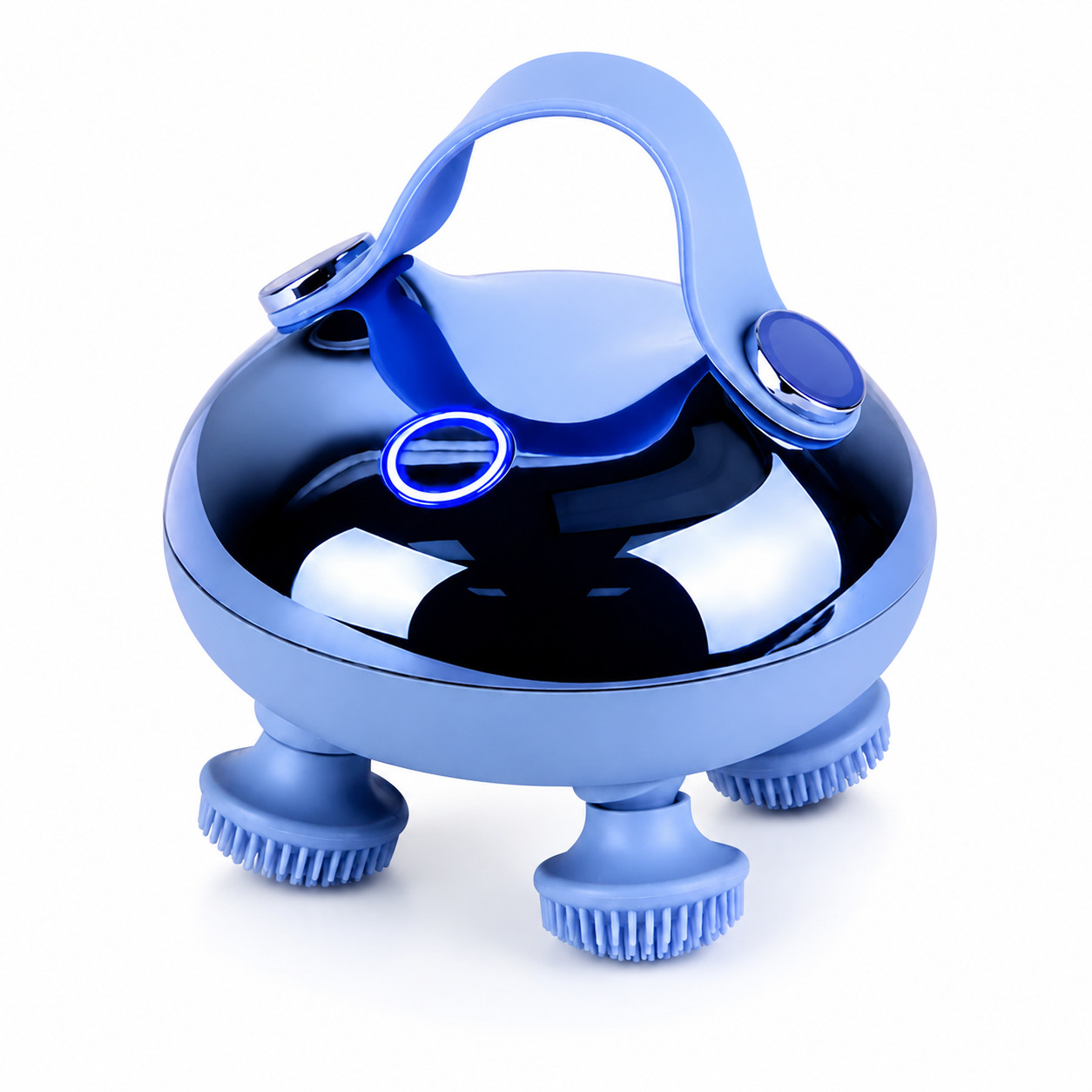 Electric Scalp Massager Waterproof Hair & Body Relaxation Stress Relief Tool