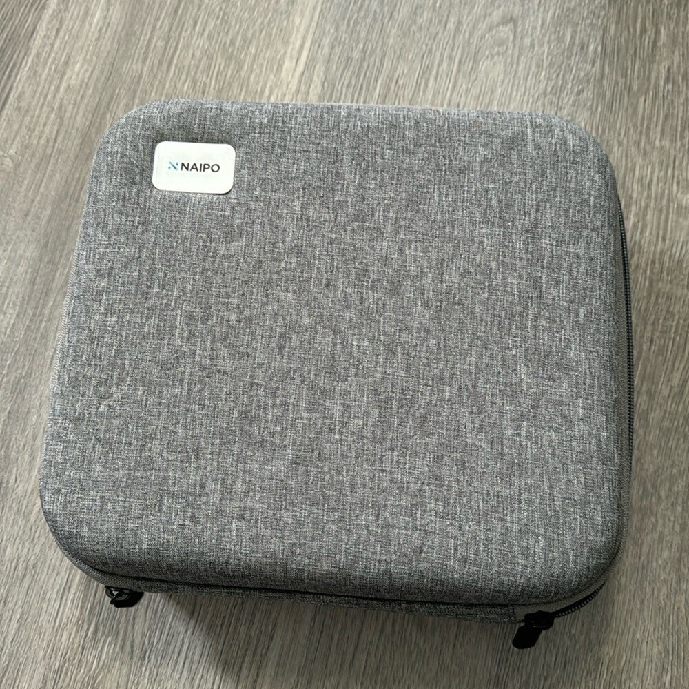 Naipo Massage Gun Gray Carrying Case