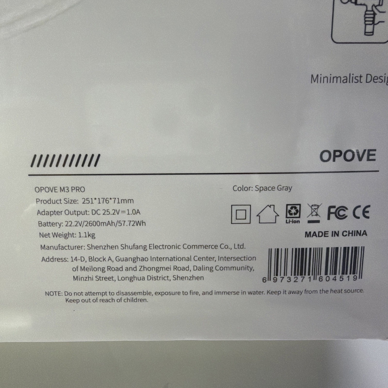 Sealed – OPOVE M3 Pro 2 Handheld Massage Gun