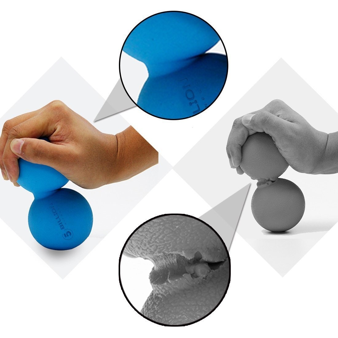Double Lacrosse Massage Ball – Peanut Massage & Mobility Tool for Deep Tissue Re