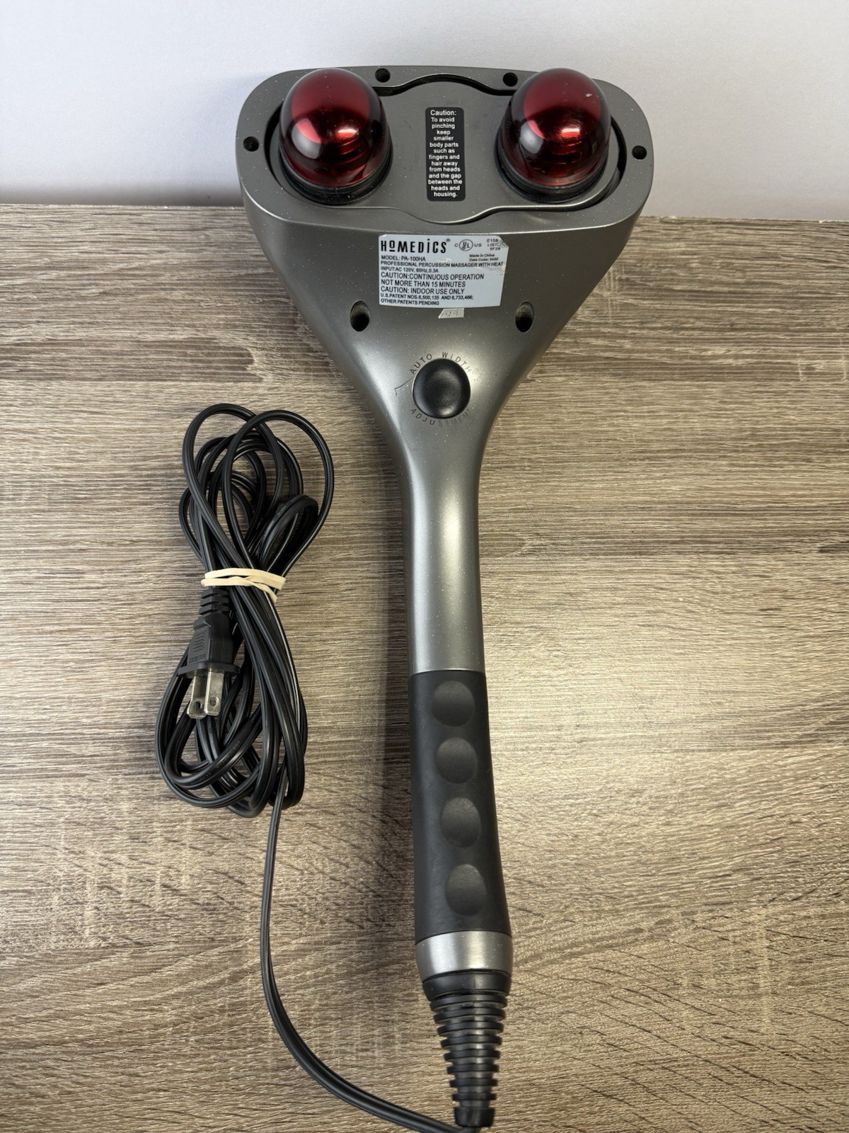 Homedics Therapist Select Ultra Massager Model PA-100H Tested & Working