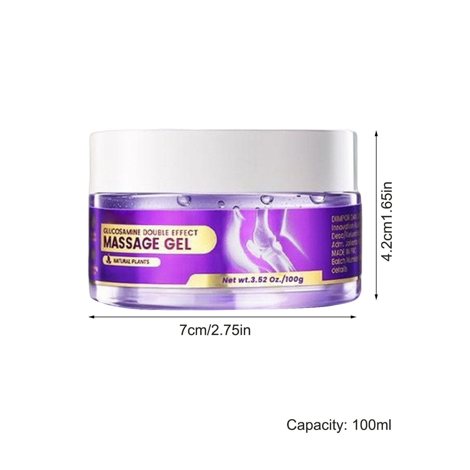 Herbal Extract Joint Massage Gel Soothing Relief Improve Joint Flexibility`