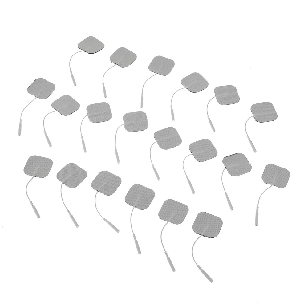 20Pcs Electrode Pads For Tens Acupuncture Therapy Machine Body Massager 5*5cm HQ