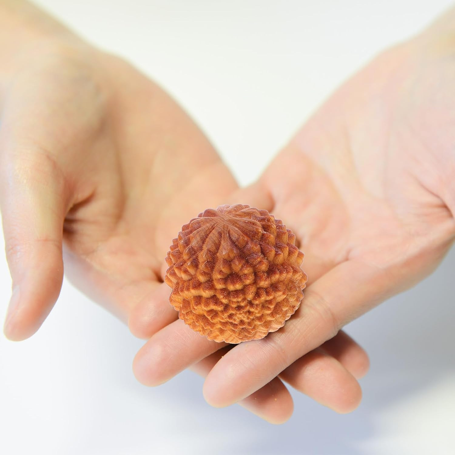 Wood Hand Exercise Ball Massage Ball Chinese Exercise Baoding Wood Massage Tools