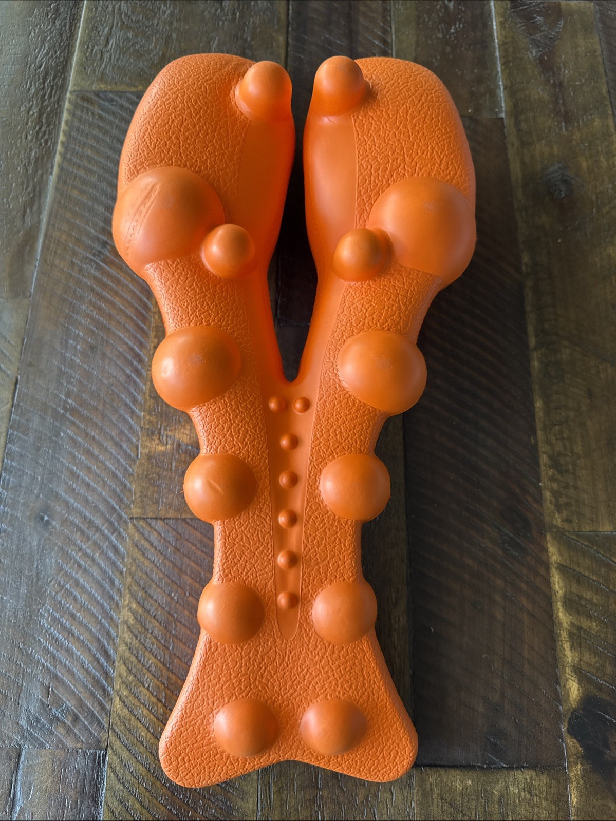 Trapezius Trigger Point Massager Neck Stretcher Orange Lobster Muscle Ache