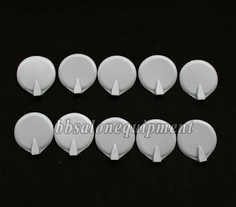 6.5 cm Round Rubber Reusable Replacement Electrode Pads For Microcurrent Unit