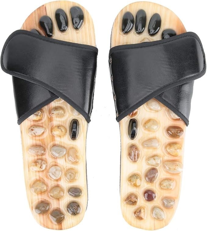 Original Acupressure Massage Slippers Reflexology Sandals FootPain Relief Unisex