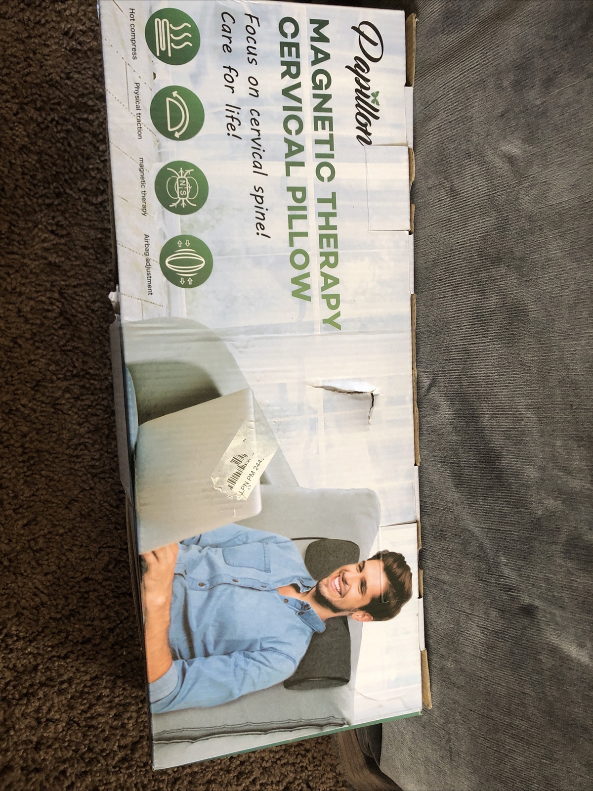 Papillon Magnetic Therapy Cervical Pillow