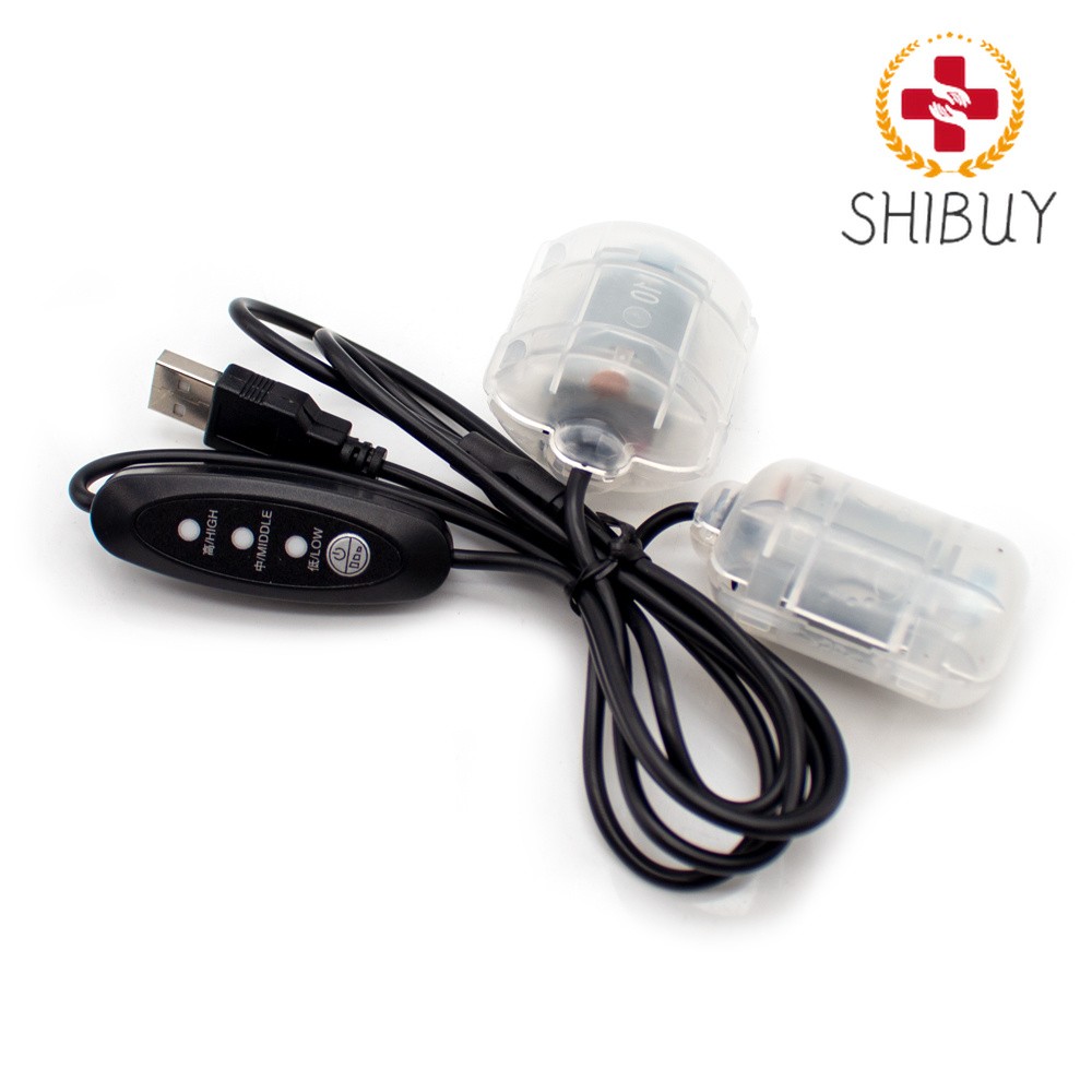 5V Vibration Motor One To Two Massage Pillow Lumbar Cushion Vibrator Accessories