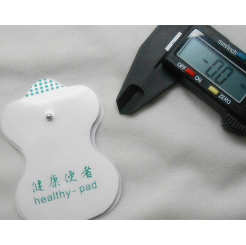 10PCS White Electrode Pads For Tens Acupuncture Digital Therapy Machine Massager