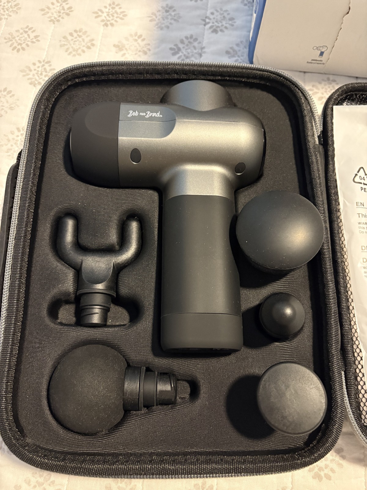 Bob and Brad C2 Massage Gun – Black (QL/MDS.C2-D)