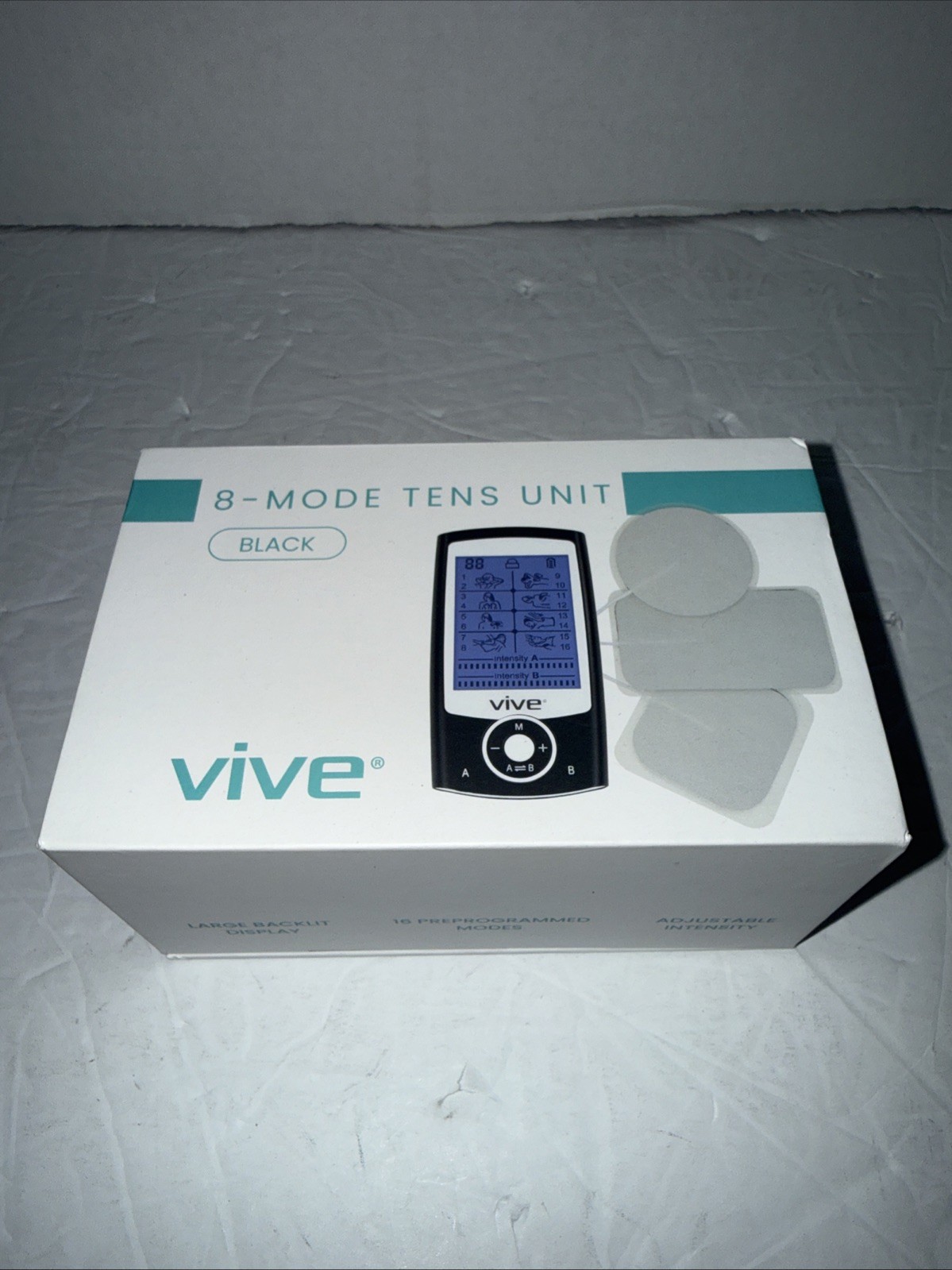 Vive 8 Mode Tens Unit Electrotherapy Muscle Stimulator