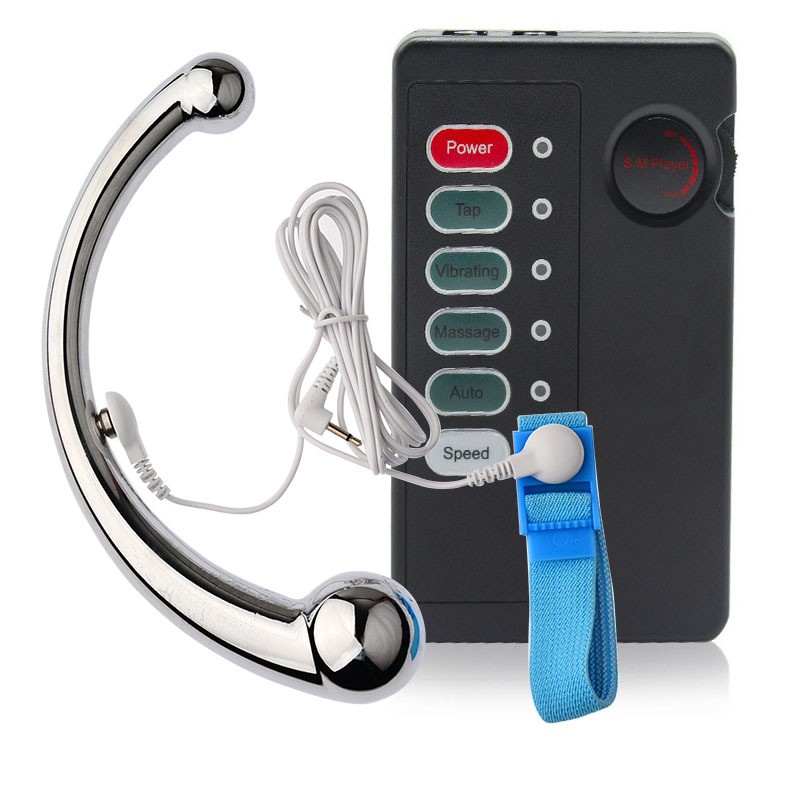 Metal Heavy Duty Curved Back Full Body Trigger Points Pain Relief Massage Wand