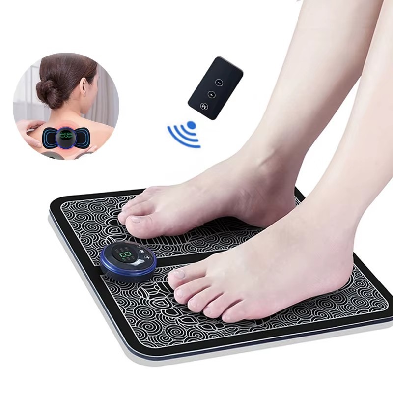 EMS Foot Massager Electric Deep Reshaping Kneading Muscle Leg Pain Relax Machine