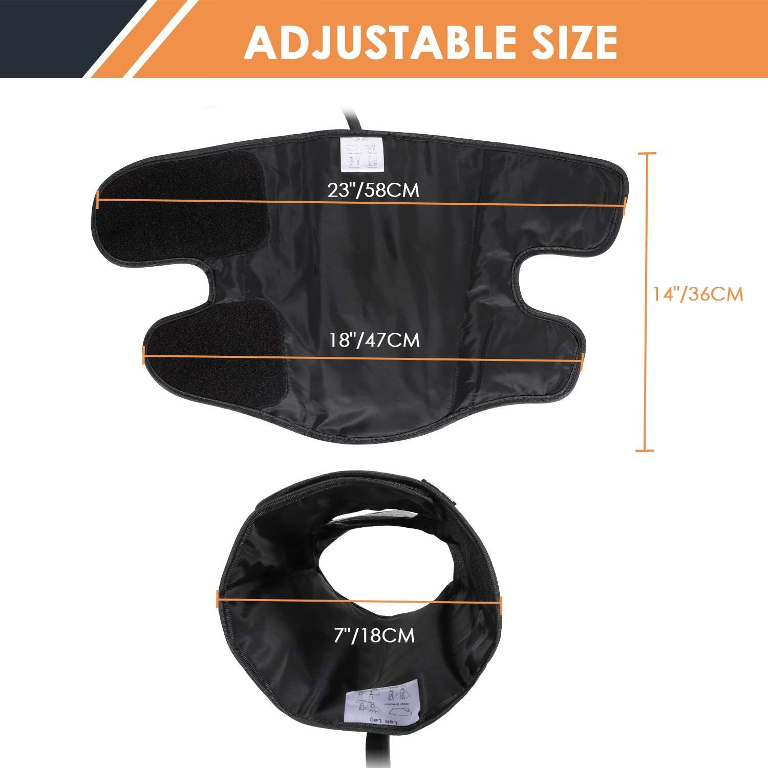 Leg Massager for Circulation, Air Compression Massage for Calves Feet and Arms