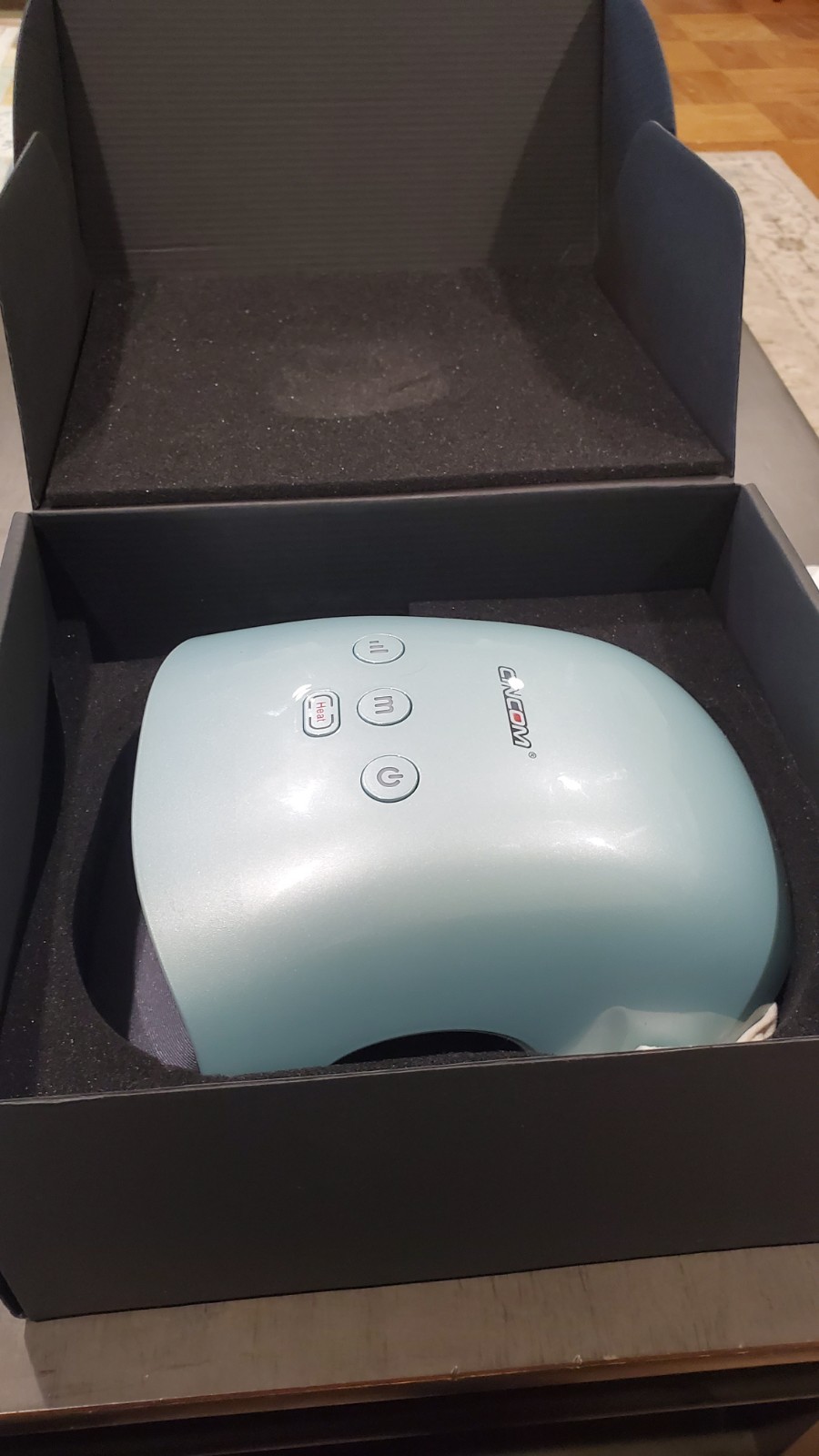 CINCOM Heated Hand Massager Light Blue CM-026H-BU MPN CM-026H-BU for Hand