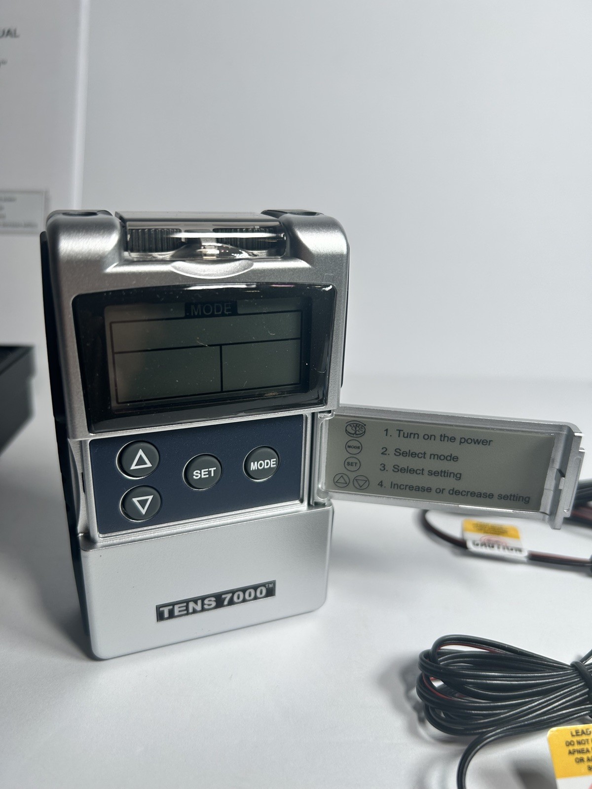 TENS 7000 2nd Edition Digital TENS Unit with Accessories