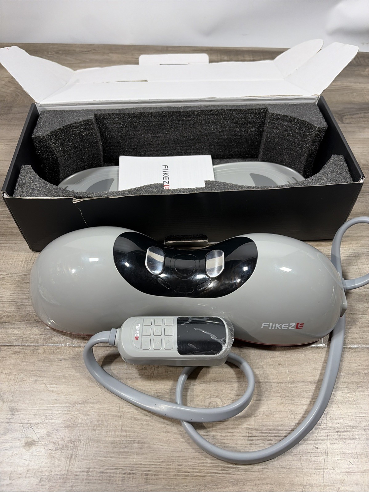 Flikeze NeoNeck Smart Neck Massager Red Light Therapy Heat – Nob