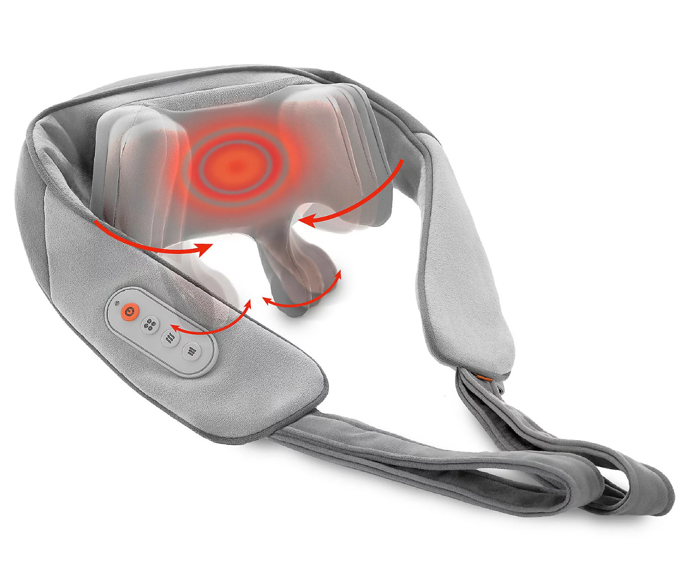 Neck Massager Sharper Image Realtouch Shiatsu Heated Shoulder Massager Portable