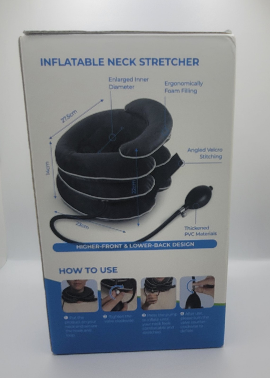 Cervical Traction Device – Inflatable Neck Stretcher for Instant Relief
