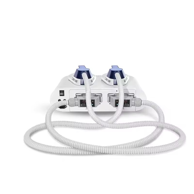 6500W 2 Handles Body Sculpting Muscle Building Fat Reduction Salon Machine