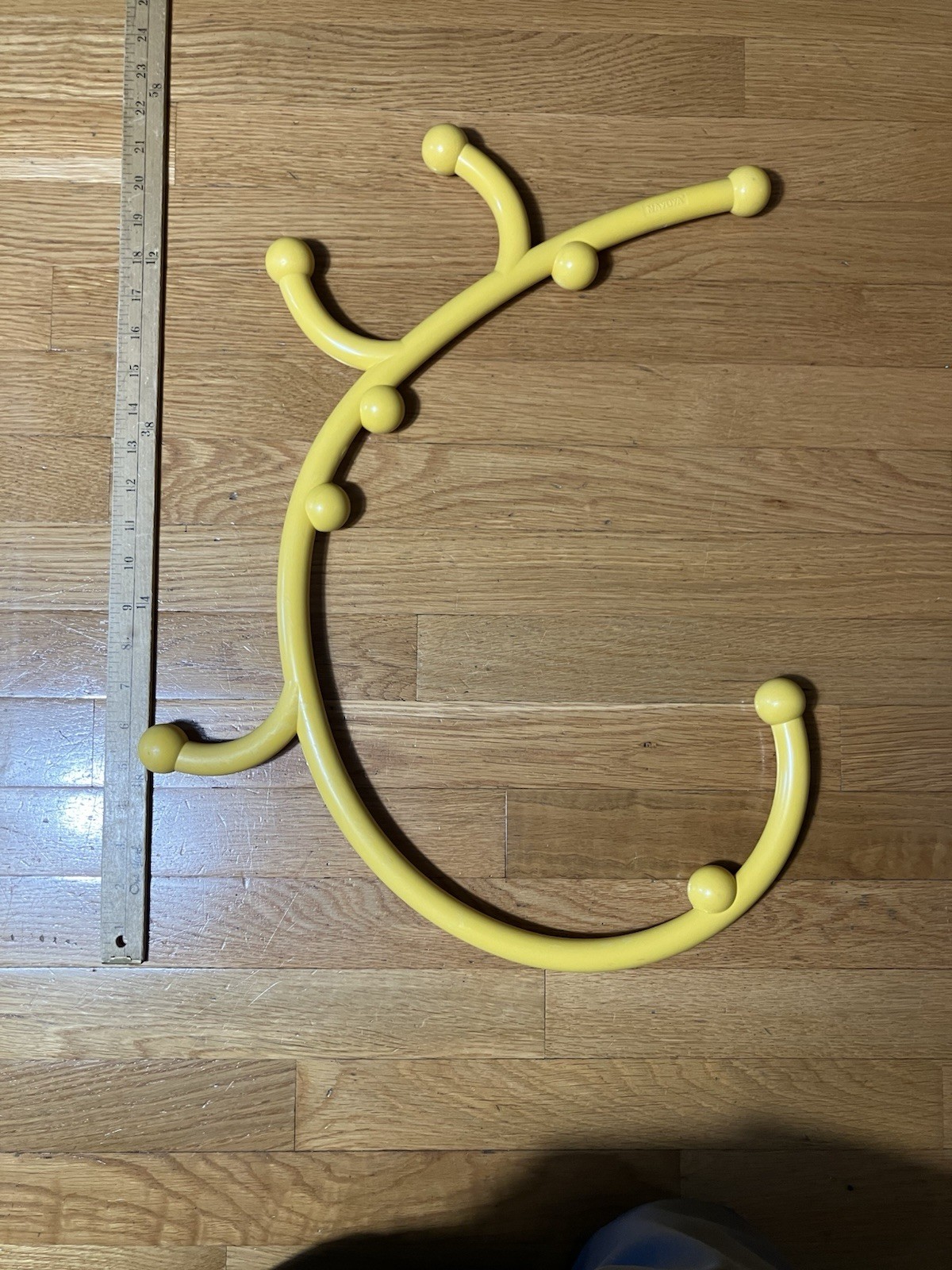 NAYOYA Back & Body Buddy Trigger Point Massager, Handheld, Yellow with Bag
