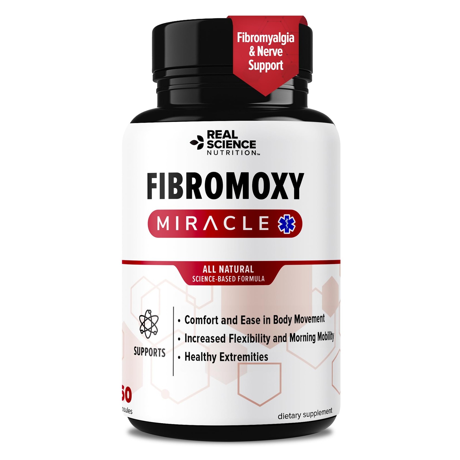 Real Science Fibromoxy Miracle – All Natural Fibromyalgia Relief Supplement f…