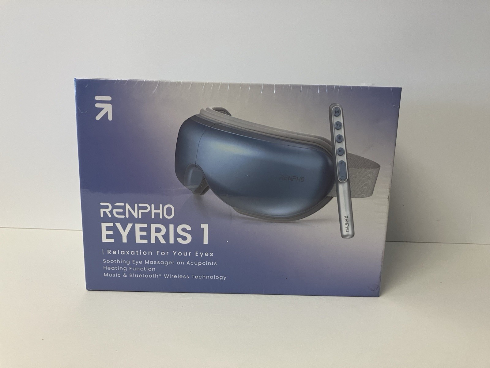 Renpho Eyeris 1 Eye Massager w/ Heat & Bluetooth & Remote NEW FACTORY SEALED