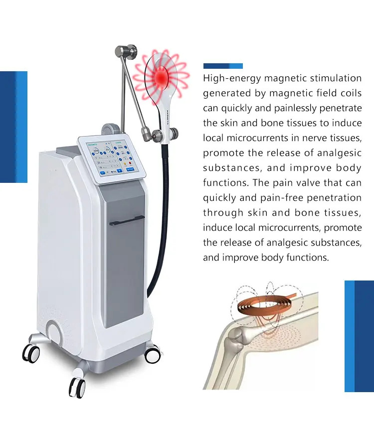 PMST PEMF EMTT Physio Magneto Therapy Magnetic Body Pain Relief Massager Machine