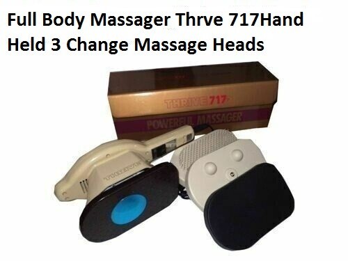 NEW FULL BODY MASSAGER and Vibrating THRVE 717 New Technology Back & Neck Pain R