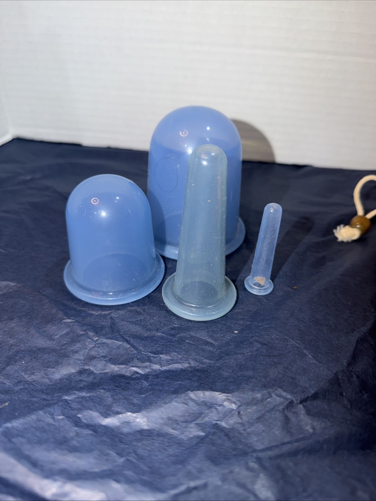 4pcs Jar Silicone Vacuum Cupping Cans for Massage Anti Cellulite Suction Cups